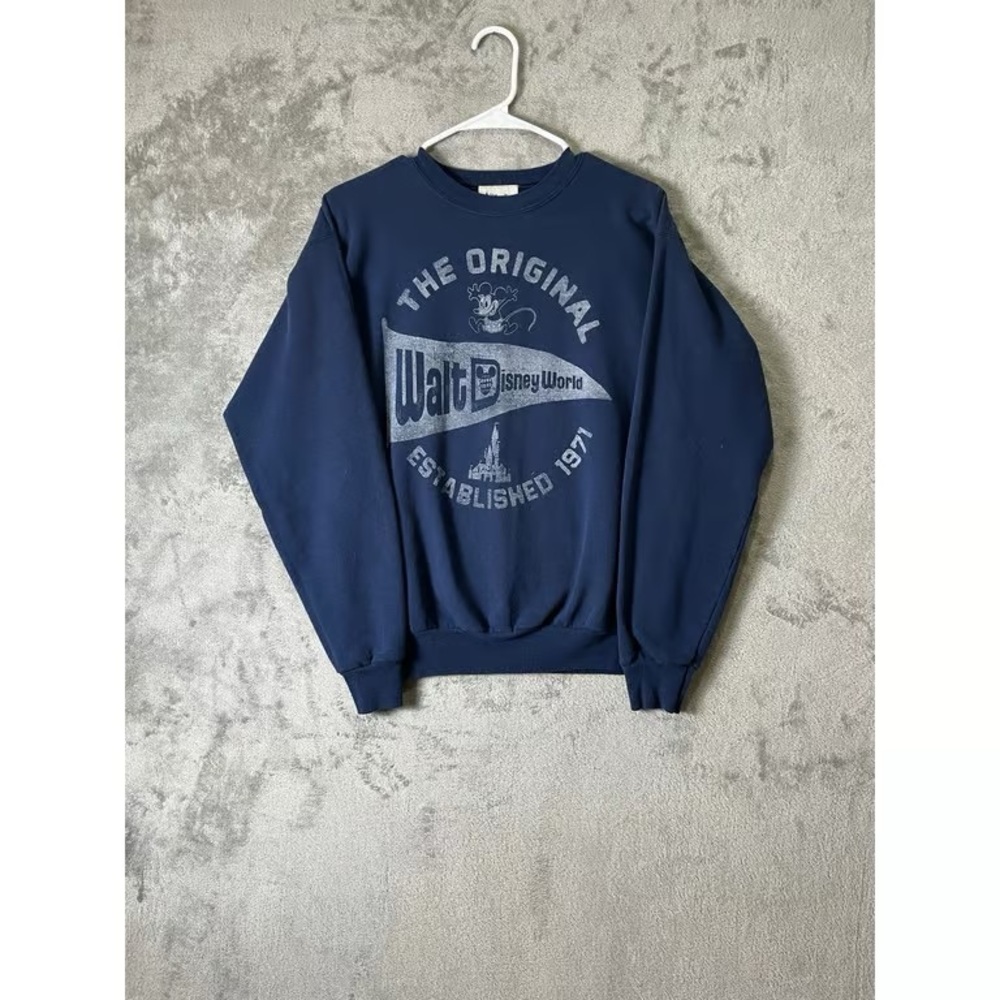 Disney Navy Crewneck Sweatshirt
